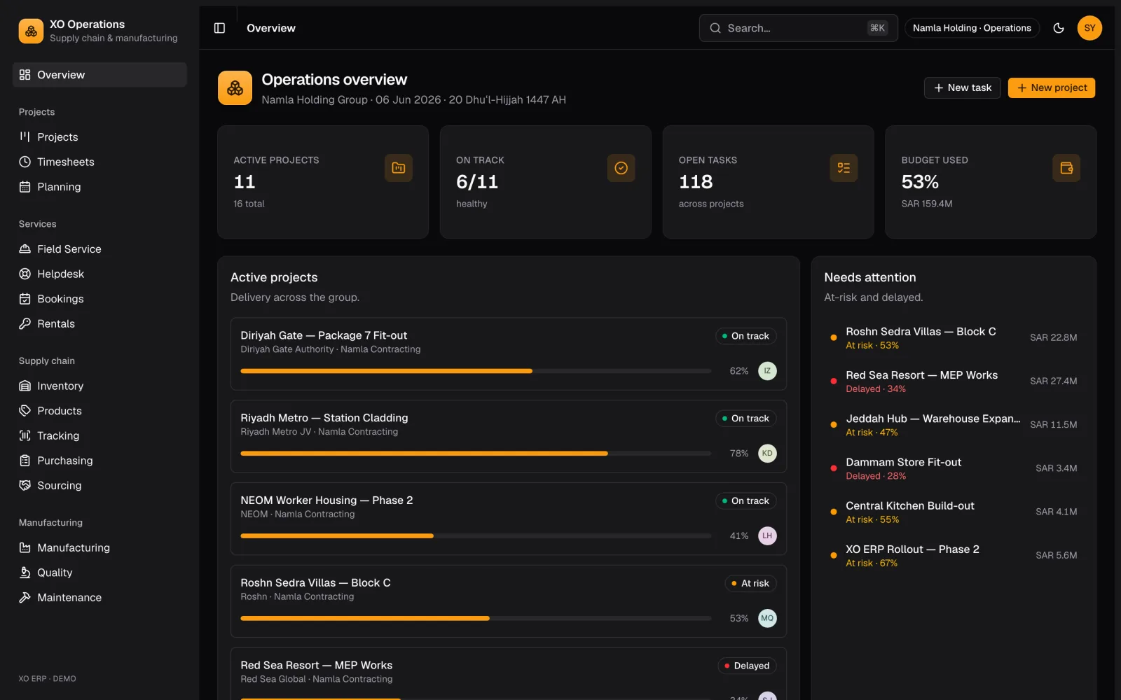 Hoot Operations: product screenshot