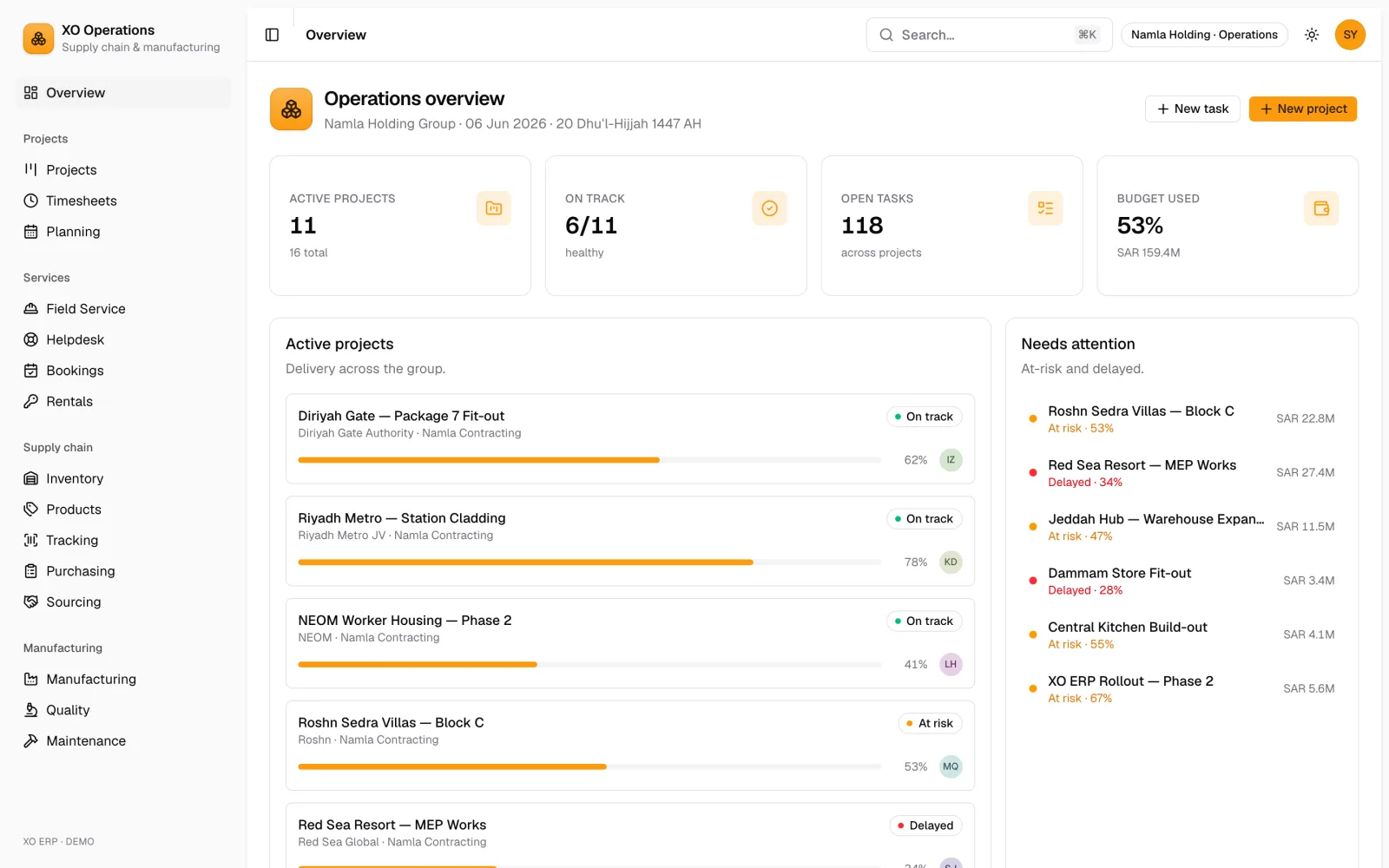 Hoot Operations: product screenshot